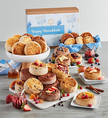 Mix & Match Super-Thick English Muffin Hanukkah Gift - Pick 12